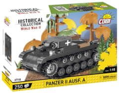 Cobi 2718 II. svetovna vojna Panzer II Ausf A, 1:48, 250 k