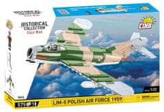 Cobi 5824 Hladna vojna LIM-5 Poljske letalske sile 1959, 1:32, 588 k, 1 f