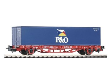 Piko Ploščati vagon Lgs579 1x40ft zabojnik P&amp;O DB AG V - 57706