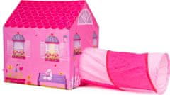 EcoToys Otroški igralni šotor s predorom Little House