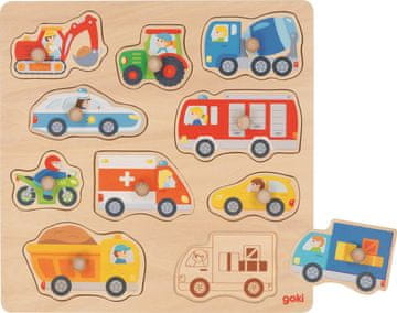 Goki Lesena sestavljanka Vozila