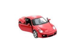 Welly - Porsche Cayman S 1:34 rdeča