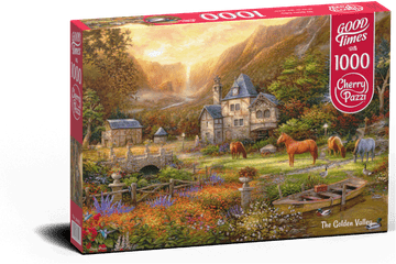 Cherry Pazzi Puzzle - Zlata dolina 1000 kosov