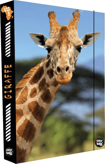 Oxybag Škatla za knjižice A4 Jumbo Giraffe