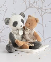 Doudou Gift - plišast panda z odejo 28 cm