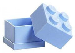 LEGO Škatla za shranjevanje Mini 4 - svetlo modra