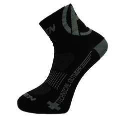HAVEN Nogavice LITE SILVER NEO 2 para črne/sive - 8-9