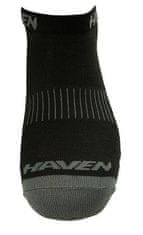HAVEN Nogavice SNAKE SILVER NEO 2 para črna/siva - 10-12