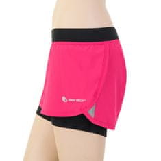 Sensor Ženske kratke hlače TRAIL Pink/Black - L