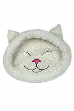 Trixie MIJOU mačja glava mačja postelja 48x37cm bela TR