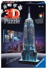 Ravensburger Osvetljena 3D sestavljanka Night Edition Empire State Building 216 kosov