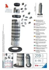 Ravensburger 3D sestavljanka Nagibni stolp v Pisi 216 kosov