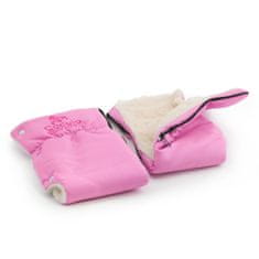 Cuculo Rokav za voziček 2v1, volna, roza