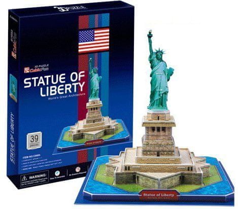 CubicFun 3D sestavljanka Kip svobode 39 kosov