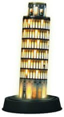 Ravensburger Svetleča 3D sestavljanka Night Edition Leaning Tower of Pisa 216 kosov