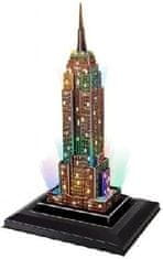 CubicFun Osvetljena 3D sestavljanka Empire State Building 38 kosov