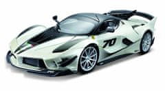 Burago B 1:18 Ferrari TOP FXX-K EVO št. 70 (bela/črna)
