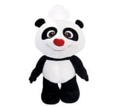 Bino Plišasta panda z rdečim nosom 15 cm