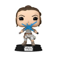 Funko POP Vojna zvezd: Epizoda 9 - Rey z 2 sabljami za svetlobo