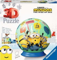 Ravensburger 3D Puzzleball Mimons 2: The Villain Comes 72 kosov