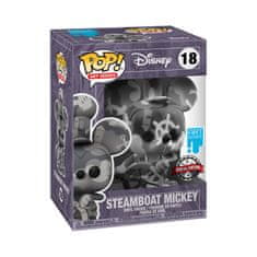 Funko POP Artist Series: Mickey - Steamboat Willie (omejena ekskluzivna posebna izdaja)