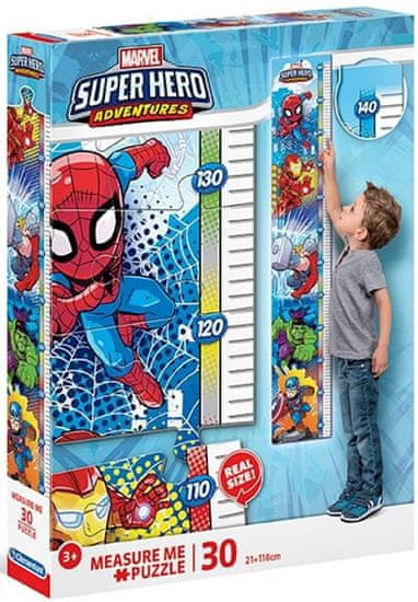 Clementoni Merilnik ugank Marvel: Super Hero Adventures 30 kosov ...