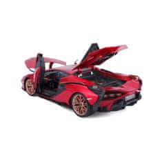 Burago B 1:18 TOP Lamborghini Sian FKP 37 rdeča