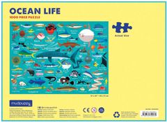 Chronicle Books GALISON Puzzle Življenje v oceanu 1000 kosov