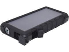 Sandberg Prenosni USB 24000 mAh, zunanji sončni powerbank, za pametne telefone, črn