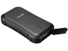 Sandberg Survivor Powerbank USB-C PD 45W, 30000 mAh, črna