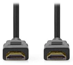 Nedis Ultra High Speed HDMI 2.1 kabel/ 8K@60Hz/ pozlačeni priključki HDMI-HDMI/ črn/ 5 m