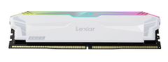 Lexar ARES DDR5 32GB (komplet 2x16GB) UDIMM 6400MHz CL32 XMP 3.0 - RGB, hladilnik, bela