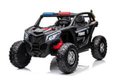 Beneo Xxl otroški avto na akumulator 24V 4x4 XB-2118 Police Črna lea