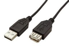 Goobay Podaljševalni kabel USB 2.0 A-A 30 cm, črn