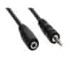 Podaljševalni kabel Jack 3,5(M) - Jack(F), 3 m