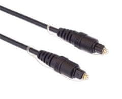 PremiumCord Toslink M/M kabel, OD: 4 mm, 10 m