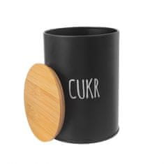 Orion Posoda za sladkor BLACK premer 11 cm