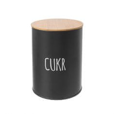 Orion Posoda za sladkor BLACK premer 11 cm