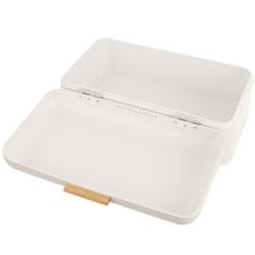 Orion Pločevina za kruh/bambus 42x25x17cm WHITELINE