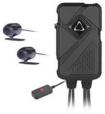 CEL-TEC dvojna vgrajena kamera za motorna kolesa in avtomobile MK02 Dual Wi-Fi GPS/spredaj,zadaj 1080p/WiFi/g-senzor/IP67/kabelski krmilnik