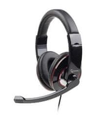 Gembird slušalke z mikrofonom MHS-001 Gaming black