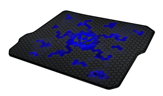 C-Tech Gaming podloga za miško ANTHEA CYBER BLUE, 320x270x4mm, šivani robovi