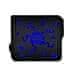 C-Tech Gaming podloga za miško ANTHEA CYBER BLUE, 320x270x4mm, šivani robovi