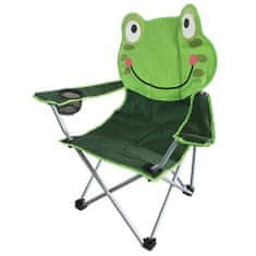 Zložljiv stol za kampiranje za otroke 60 kg Frog
