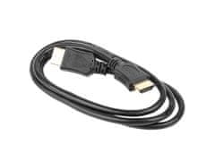 Kabel HDMI-HDMI 4,5 m, 1.4, M/M, zaščiten, pozlačeni kontakti, CCS, ethernet, črn