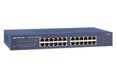 Netgear 24 vrat 10/100/1000 Mb/s Gigibit Ethernet, brez upravljanja, JGS524