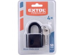 Extol Premium Ključavnica kovinski, 50mm