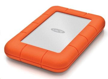 LaCie HDD zunanji robustni mini 2,5" 4TB - USB 3.0, oranžna