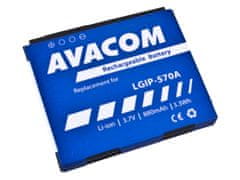 Avacom Baterija GSLG-KP500-S880A za mobilni telefon LG KP500 Li-Ion 3,7V 880mAh (nadomestna baterija LGIP-570A)