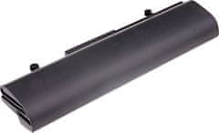 T6 power Baterija Asus Eee PC 1001, 1005, 1101H, R105, 5200mAh, 56Wh, 6 celic, črna